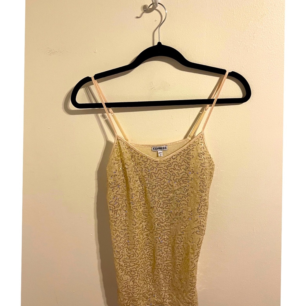 Sequins cami by Express.